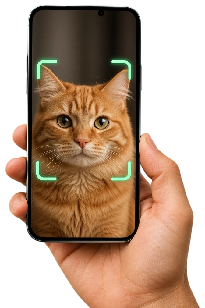 Photograph a cat to identify the breed